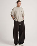 Camiseta Semi-Oversized Basic Stone Grey